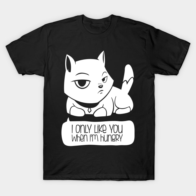 a cats confession T-Shirt by sebstadraws